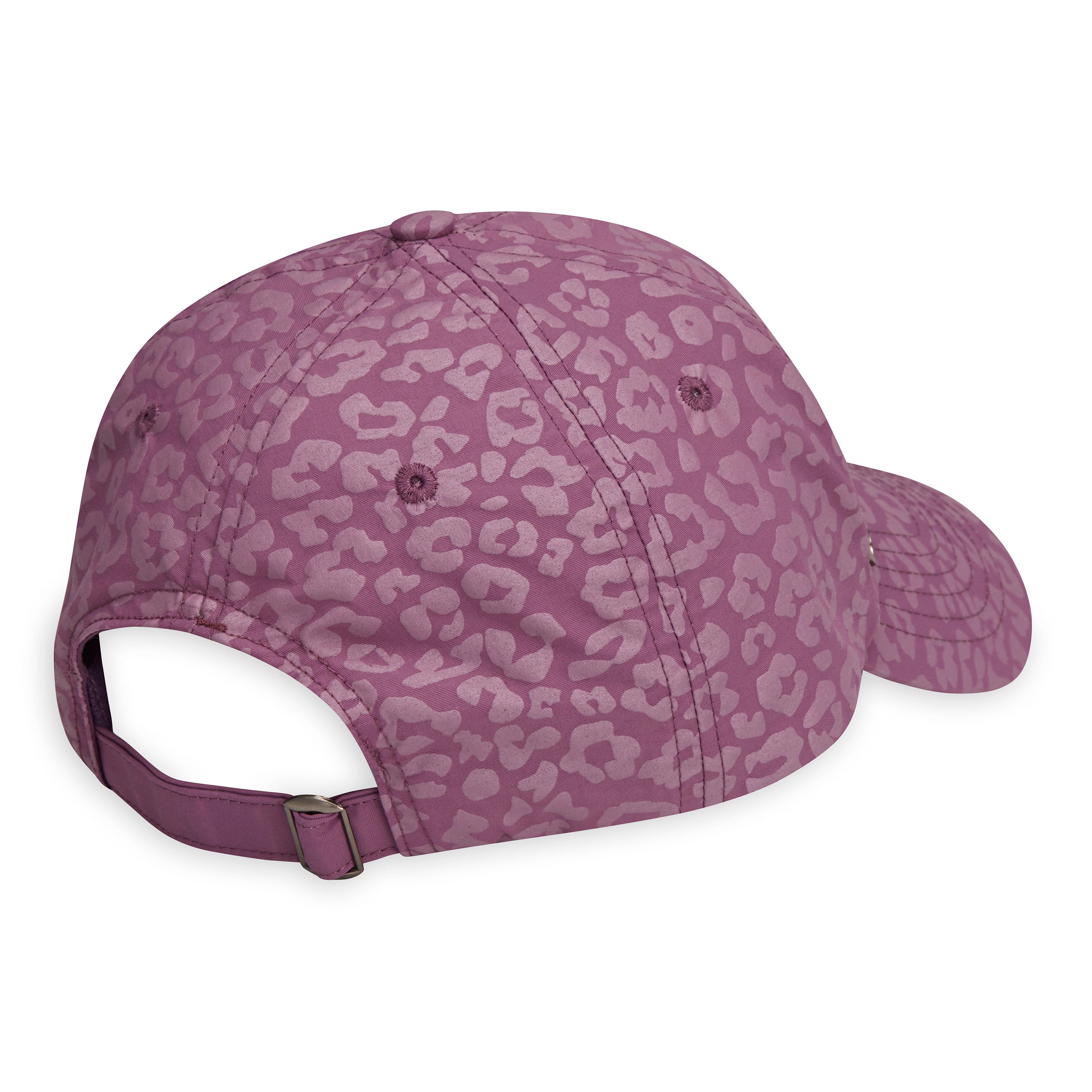 Classic Leopard Print Hat rose back